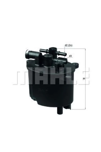 Mahle KL581 Kl581 Mazot Filtresi 407 607 807 4007 / S-max Mondeo 08- Galaxy / Xf 11- / Range Rover Evoque ürün görseli 1