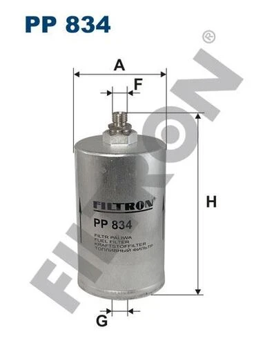 FTR PP834 FILTRON  YAKIT FİLTRESİ MERCEDES 190 (W201) (85-93)- (W124) ürün görseli 1