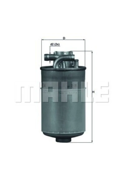 Mahle KL154 Yakıt Filtresi Passat 00-05 A4 02-04 A6 97-05 A8 00-02 2.5 Tdımah- 057127401a 057127401a ürün görseli 1