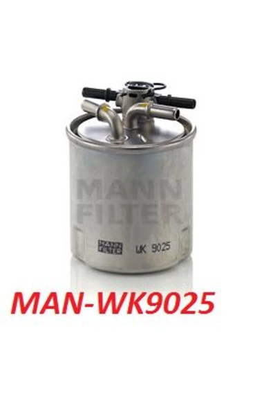 Mann WK9025 FILTRE MAZOT (KAPALI TIP)-(NISSAN  QASHQAI 07/11  1.5 DCI  RENAULT  KALEOS 4×4  2.0 DCI  ) ürün görseli 1