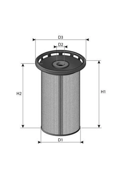 Purflux C873 Yakıt Fıltresı Arteon 17- Golf Vıı 13- Jetta 15- Passat 15- Tıguan 16- Touran 16- Ateca 16- uyumlu ürün görseli 1