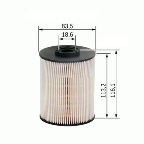 Sardes SF208 Mazot Filtresi Golf V 03- Jetta III 05- Caddy III 04- Touran 03- / A3 / Octavia 04- 1.9 TDI 2.0 TDI ürün görseli 1