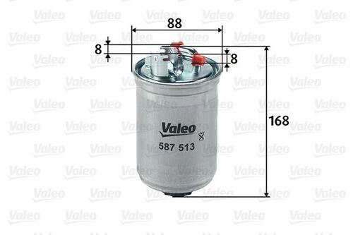 Valeo 587513  Yakıt Filtresi (Mazot) Volkswagen Polo III 1.9 Sdı ürün görseli 1