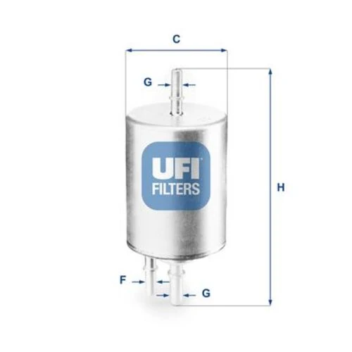 UFI 31.831.00 Ufı  Yakıt Filtresi 4f0201511a 4f0201511a ürün görseli 1
