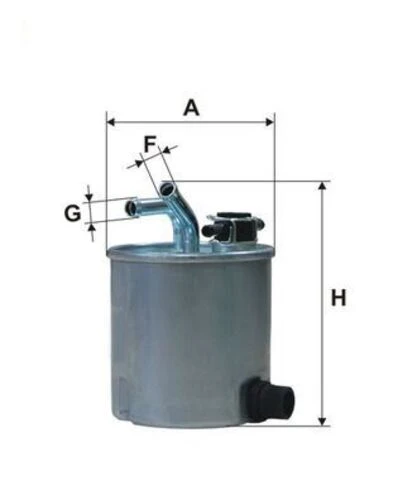 Sardes SF277 Mazot Filtresi Navara 05-12 2.5 DCI ürün görseli 1