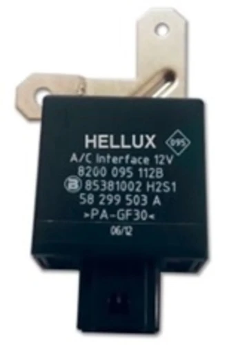 Hellux HLR100065 100065 Klima Rölesi Kangoo II CLIO II Logan 98-06 8 Fiş