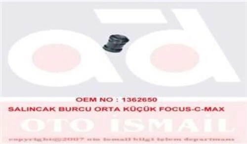 MKS 1536  Salıncak Burcu Orta Küçük Focus II 04-12 Cmax 03-07-10 Volvo S40 C30 C70 V50 04-12 Mazda 3 5