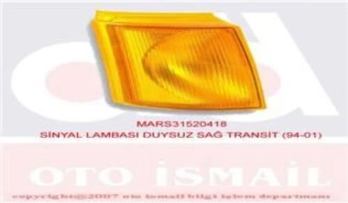 Mars 520418  Sinyal Lambası Sağ Transit 93-00 Duysuz