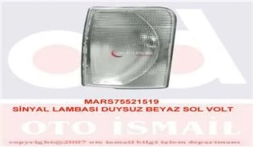 Mars 521519  SİNYAL LAMBASI SOL LT35 96-03 DUYSUZ BEYAZ