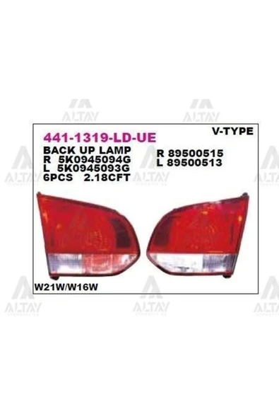 DEPO 4411319LLDUE Stop Lambası Iç Sol Golf Vı 08- ürün görseli