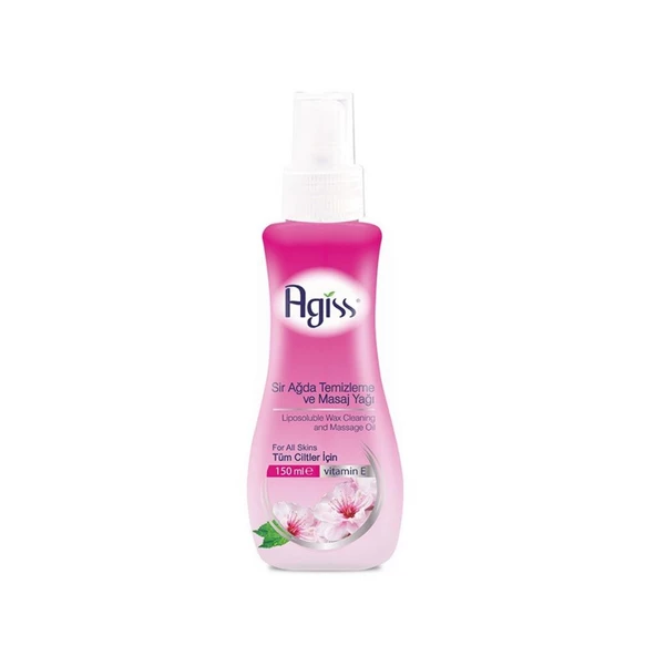 Agiss Sir Ağda Temizleme ve Masaj Yağı Sprey 150 ml
