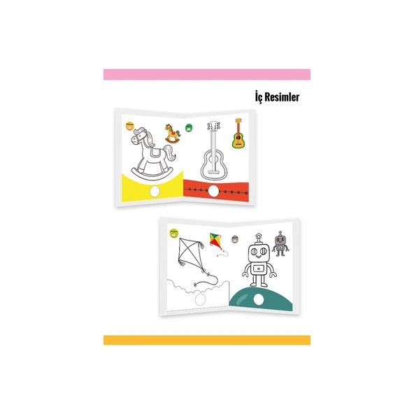 İlk Boyama Kitabım Oyuncaklar - Feyyaz Ulaş - 3