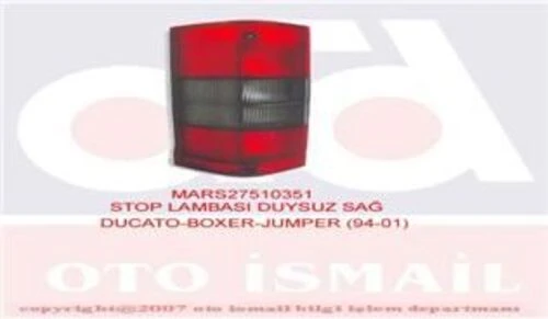 Mars 510351  STOP LAMBASI SAĞ DUCATO 94-01 / BOXER 94-01 / JUMPER ürün görseli