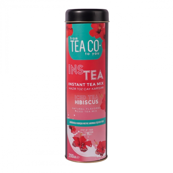 Tea Co Instea Hibiskus - Hibiskuslu Soğuk Çay Karışımı 200gr