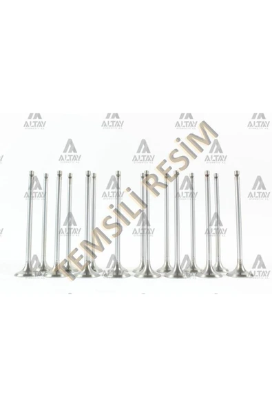 Maher 10095 Supap Takim Asx 1.6 16v (İN-8 ÖLÇÜ:30.5X5X87.3 / EX-8 ÖLÇÜ:25.5X5X88.6) Gns-3767-3768