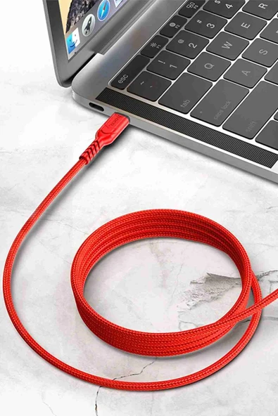 Hoco X59 Victory 1M 60W Type-C to Type-C PD Hızlı Şarj Kablosu - Resim 4