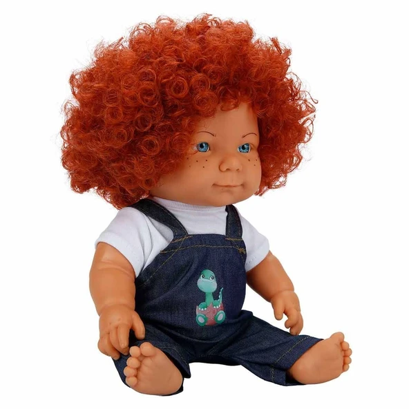 30151 Sunman, Curly Kıvırcık Saçlı Bebek 35 cm - 6