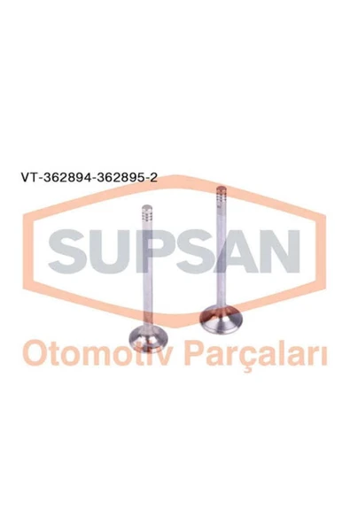 Supsan VT Vt-362894-362895-2 Takım Subap 24v W124 W140 W210 S202 Om604 Om606 ürün görseli 1