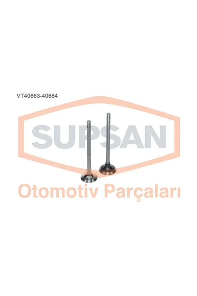 Supsan VT Vt-40663-40664 Subap Takımı 16 Subap Qashqai X-traıl Kaleos Laguna 2.0dcı 16v M9r ürün görseli 1