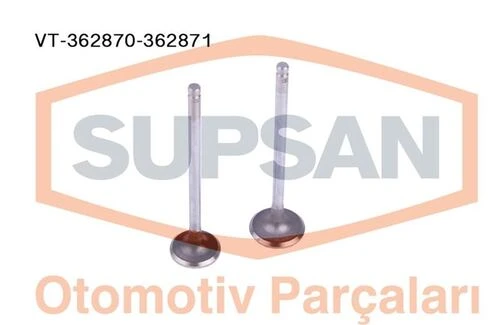 Supsan VT SÜPSAN -362870-362871 SÜPSAN SUBAP TAKIM KİA RİO 1.6 16V ürün görseli 1