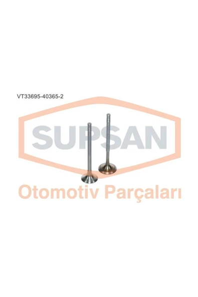 Supsan VT Vt-33695-40365-2 Subap Emme-egzoz In-8 Ex-8 Golf V-vı Passat Jetta Tiguan Scırocco 1.4tsı 16v ürün görseli 1