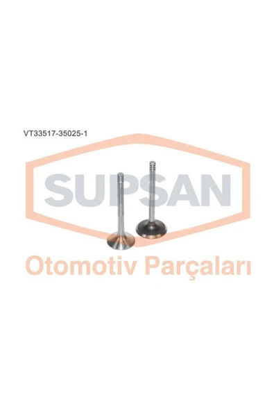 Supsan VT SÜPSAN TV-33517-35025-1 SÜPSAN SUBAP TAKIMI PASSAT 01-05 2.0 TDI