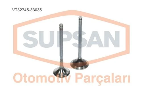 Supsan VT Vt-32745-33035 Subap Takım Emme Egsoz Ducato Boxer Jumper 2.8td 2.8hdı 2.8jtd Ölçü 40.9x8x121 35.9x8x122 30 Derece 45 Derece 0949a0