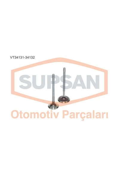 Supsan VT Vt-34131-34132 Subap Emme-egzoz In-8 Ex-8 Focus 2.0l 16v Eddb-eddc-eddf Mondeo 2.0 16v Cjba-c
