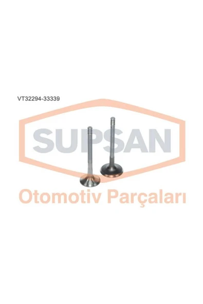 Supsan VT -32294-33339 Subap Takım Vento 1.9D 7Mm Eng. 1Y Aaz C 8 Subap