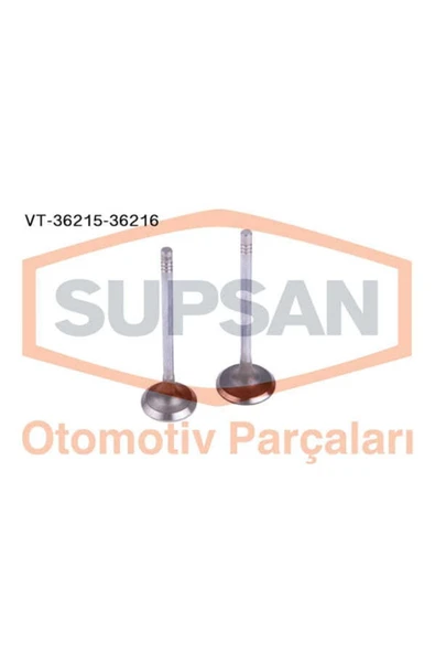 Supsan VT Vt-36215-36216 Subap Emme-egzoz In-4 Ex-4 P206 P307 C2 C3 1.4hdı 8v Dv4 - Fiesta Fusion 1.4td ürün görseli 1