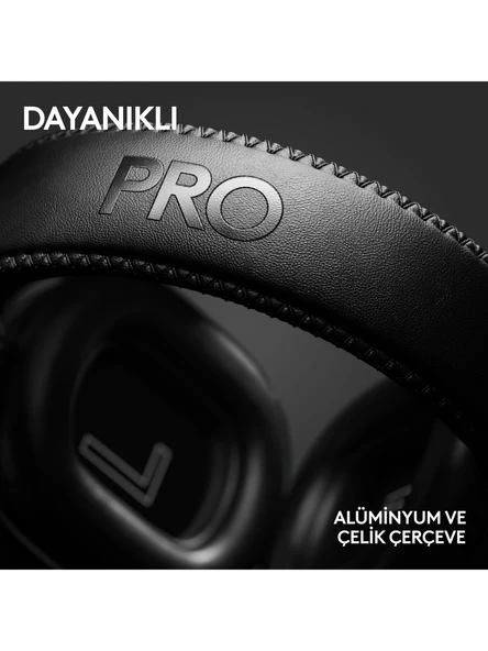 Logitech G PRO X 2 LIGHTSPEED Kablosuz DTS:X Headphone 2.0 - 7.1 Surround Ses Oyun Kulaklığı - Siyah - 7