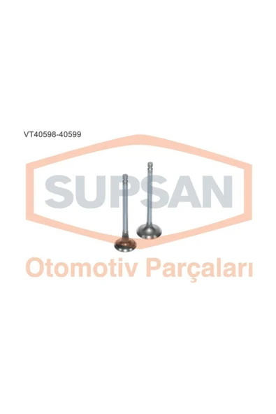Supsan VT -40598-40599 Subap Emme-Egzoz In-8 Ex-8 Hyundai Elantra 1.6 16V Kia Cerato G4Ed-G - 1