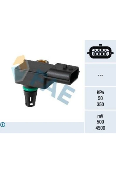 FAE 15175 Basınc Kaptoru Clıo Iv Megane Iıı Scenıc Iıı Dokker Lodgy Sandero 1.5dcı / 1.6dcı - 1