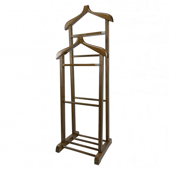 Melada Mobilya Gürgen Çift Tepeli Dilsiz Uşak Cilalı Ceviz Double - 3