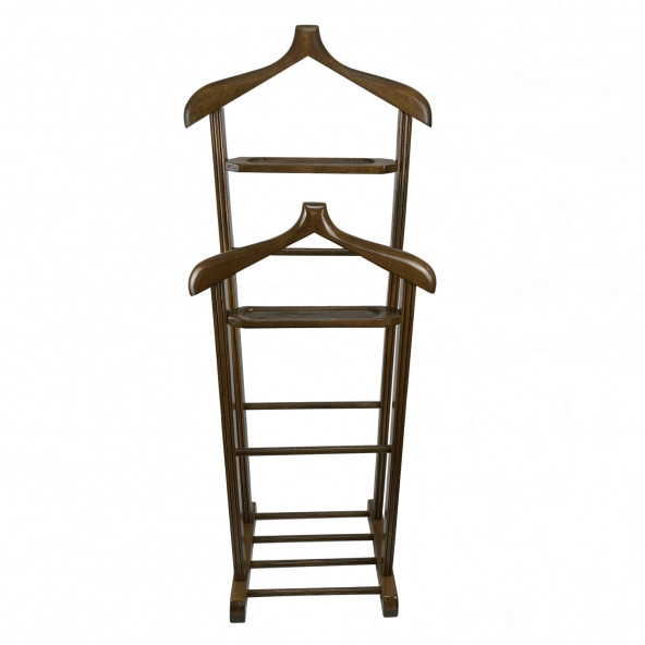 Melada Mobilya Gürgen Çift Tepeli Dilsiz Uşak Cilalı Ceviz Double - 4