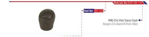 Urs 122S Vites Topuzu CLIO III 09- CLIO II 98-06 Kangoo 00-08 Siyah ürün görseli 1