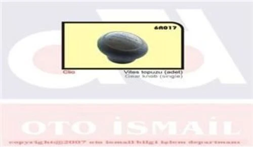 Özar 6R017 Vıtes Topuzu Clıo 7700421124 Ozar