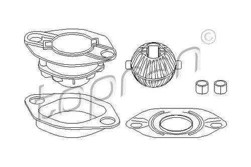 Topran 102855001  756 Vites Kol Tamir Takımı Caddy Iı-polo-polo Classic-golf-cordoba-ıbiza-toledo 191798116a ürün görseli
