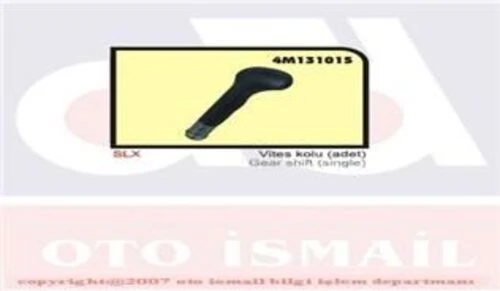 Özar 4M131015 OZAR  VİTES KOLU SLX ürün görseli 1