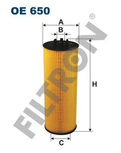 FTR OE650 FILTRON  YAĞ FİLTRESİ PASSAT (98-05) 2.5TDI- A4 (97-06)- A6 ürün görseli 1