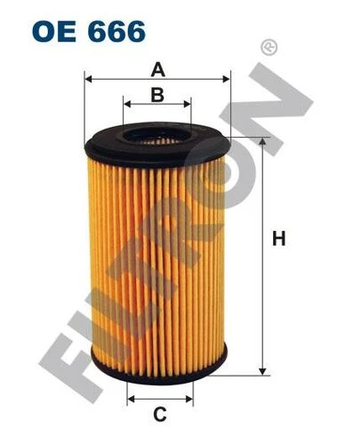 FTR OE666 FILTRON  Yağ Filtresi CLIO 1.2 (98-03) - Kangoo 1.2 (97-) -Exp 1.2 (97-) - Twng 1.2 (96-) ürün görseli 1