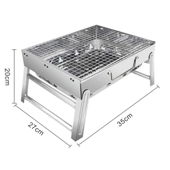 Madfox Roadtrip Portatif Katlanır BBQ Mangal - 7