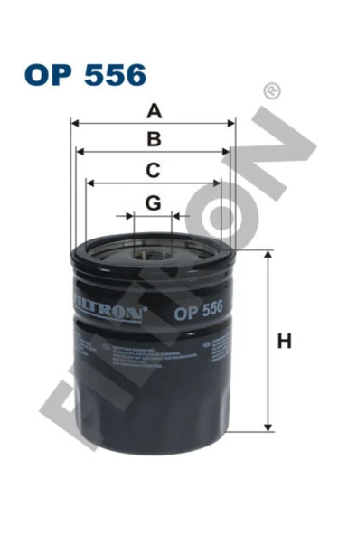 FTR OP556 Fıltron Op556 Yağ Filtresi Bmw 3 E21-e30 80-91 Bmw ürün görseli 1