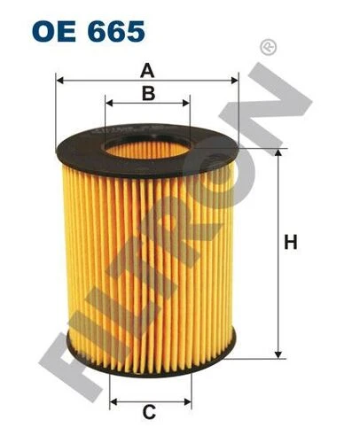 FTR OE665 FILTRON  Yağ Filtresi Mondeo III-Iv 1.8 2.0 2.3 (00-07-14) Smax II Mazda 6 1.8 2.0 ürün görseli 1