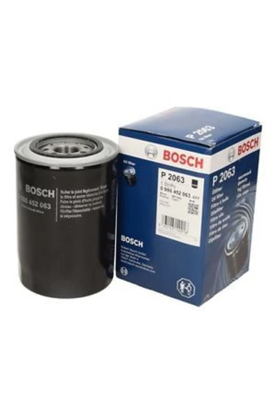 Bosch 09864B7036 0986452063 Yağ Filtresi Hyundai Hd35 4000cc H100 Kamyonet Ym Mitsubishi Canter Turbo Prestige ürün görseli 1