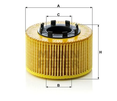 Mann HU920X YAĞ FİLTRESİ MONDEO III 00-07 TRANSIT V184 00-06 2.0 ürün görseli 1