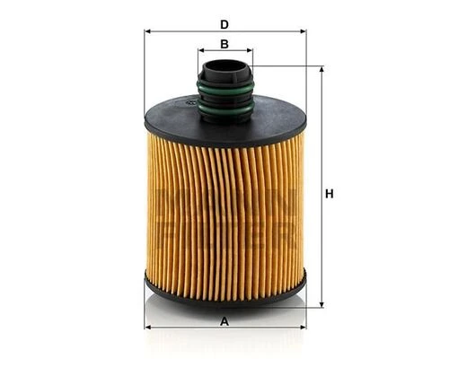 Mann HU8006Z YAĞ FİLTRESİ 500  X 14- LINEA EGEA DOBLO 10- FIORINO ürün görseli 1