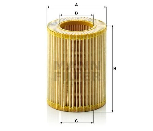 Mann HU714X YAĞ FİLTRESİ ACCENT ADMIRE 03-06 GETZ 02-06 1.5 CRDI ürün görseli 1