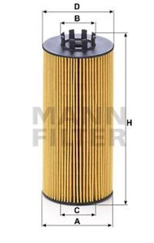 Mann HU9003Z Yağ Filtresi Mercedes Om 936 Motor Atego Arocs-Antos ürün görseli 1