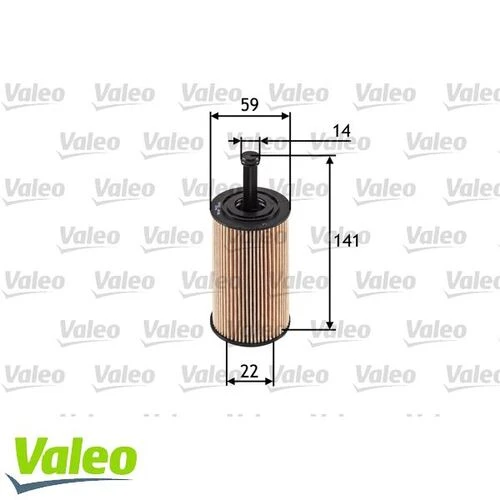 Valeo 586509  Yağ Filtresi Peugeot 206 1.4I / 1.1I ürün görseli 1